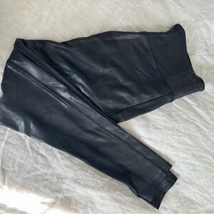 Spanx leather leggings
